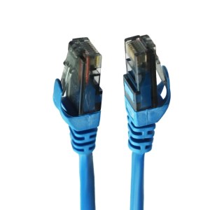 Universal 14FT CAT5E Ethernet Patch Network Blue Cable