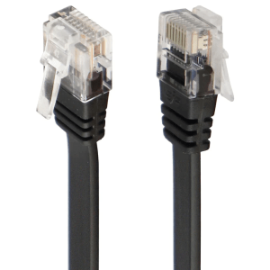 Verizon 5FT CAT6A Flat Tangle-Free Ethernet Black Cable